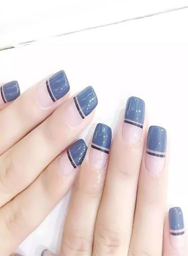 سيلبوي سيلبيكوي 4500 قطعة 90 ورقة أدلة أظافر فرنسية استنسل أظافر ملصقات فن الأظافر ذاتية اللصق شرائط مانيكير فرنسية أدوات تصميم الأظافر ملصقات أظافر فرنسية لفن الأظافر (خط مستقيم) - Image 5